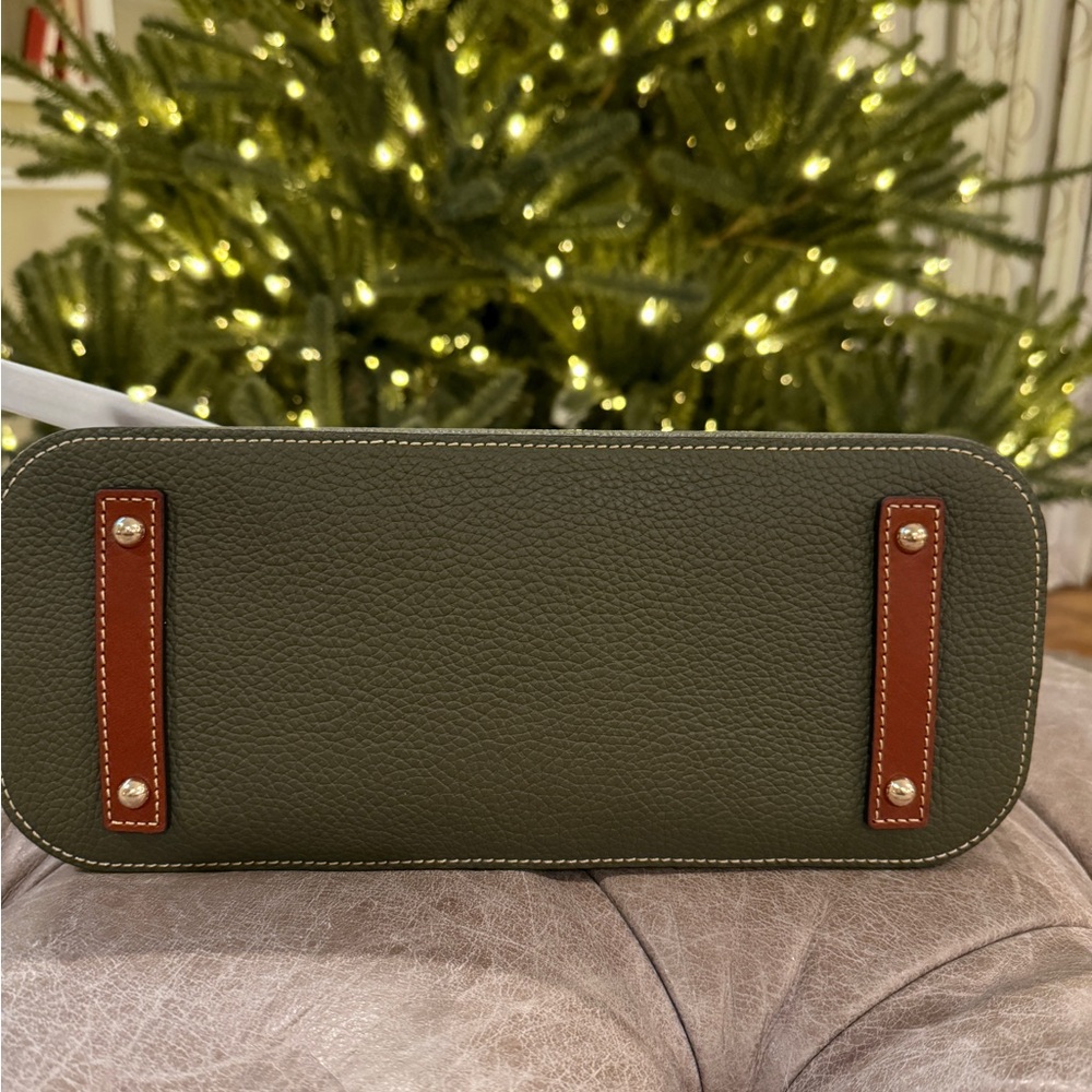 Dooney & Bourke Olive Green Hobo Bag - Picture 3 of 3